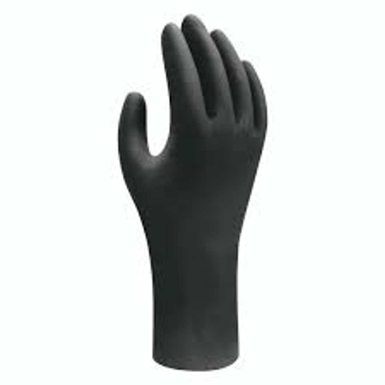 Gants biodégradables 6112PF - Taille Moyenne - Matière en nitrile - Épaisseur de 4 mils - Sans poudre - Couleur noire Gants biodégradables 6112PF - Taille Moyenne - Matière en nitrile - Épaisseur de 4 mils - Sans poudre - Couleur noire