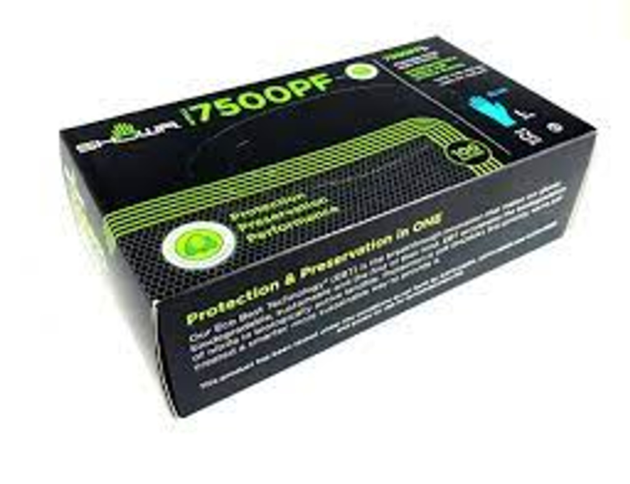 Gants N-Dex 7500PF T-Grand Nitrile 4 mils Sans poudre Bleu Gants N-Dex 7500PF T-Grand Nitrile 4 mils Sans poudre Bleu