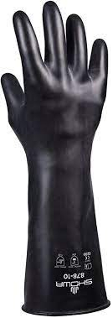 Gants poids lourd Taille Moyen 8 14 lo Caoutchouc butyle 30 mils