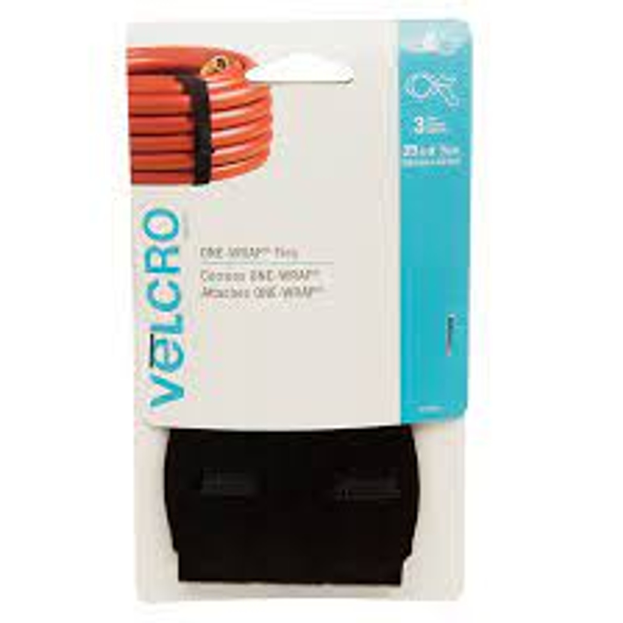 Attaches One-WrapMD 23" x 7/8" Auto-aggripant Noir