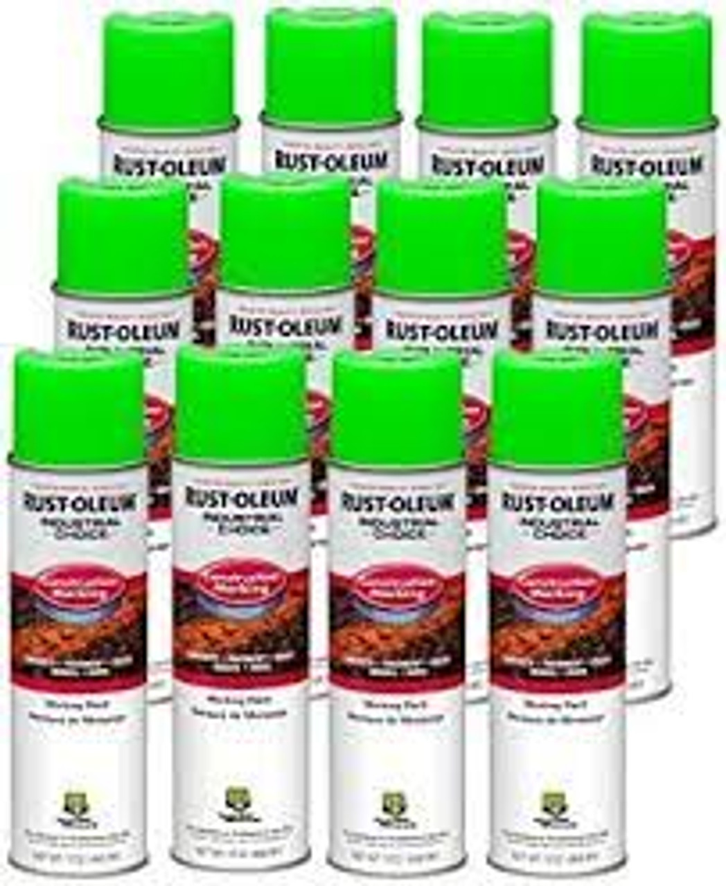 Peinture marquage eau Vert 17 oz Canette aérosol