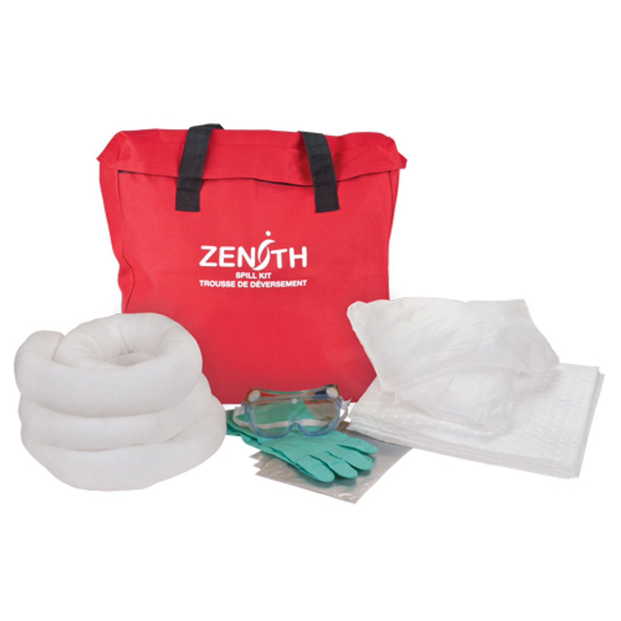 Trousse lutte déversements camion - Huile - Sac - Absorbance 10 gal. US