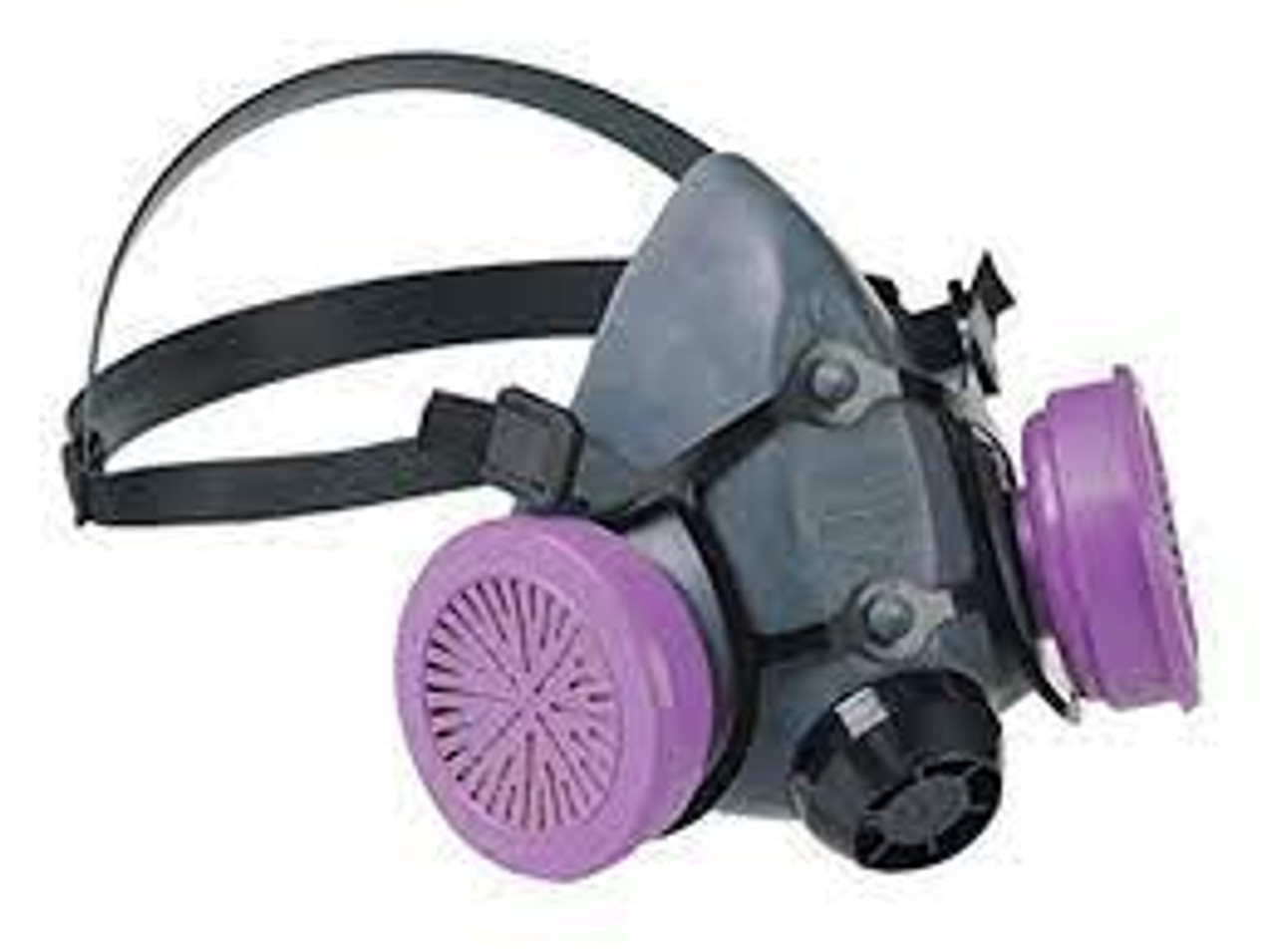 Respirateur demi-masque faible entretien North série 5500, Élastomère, Petit