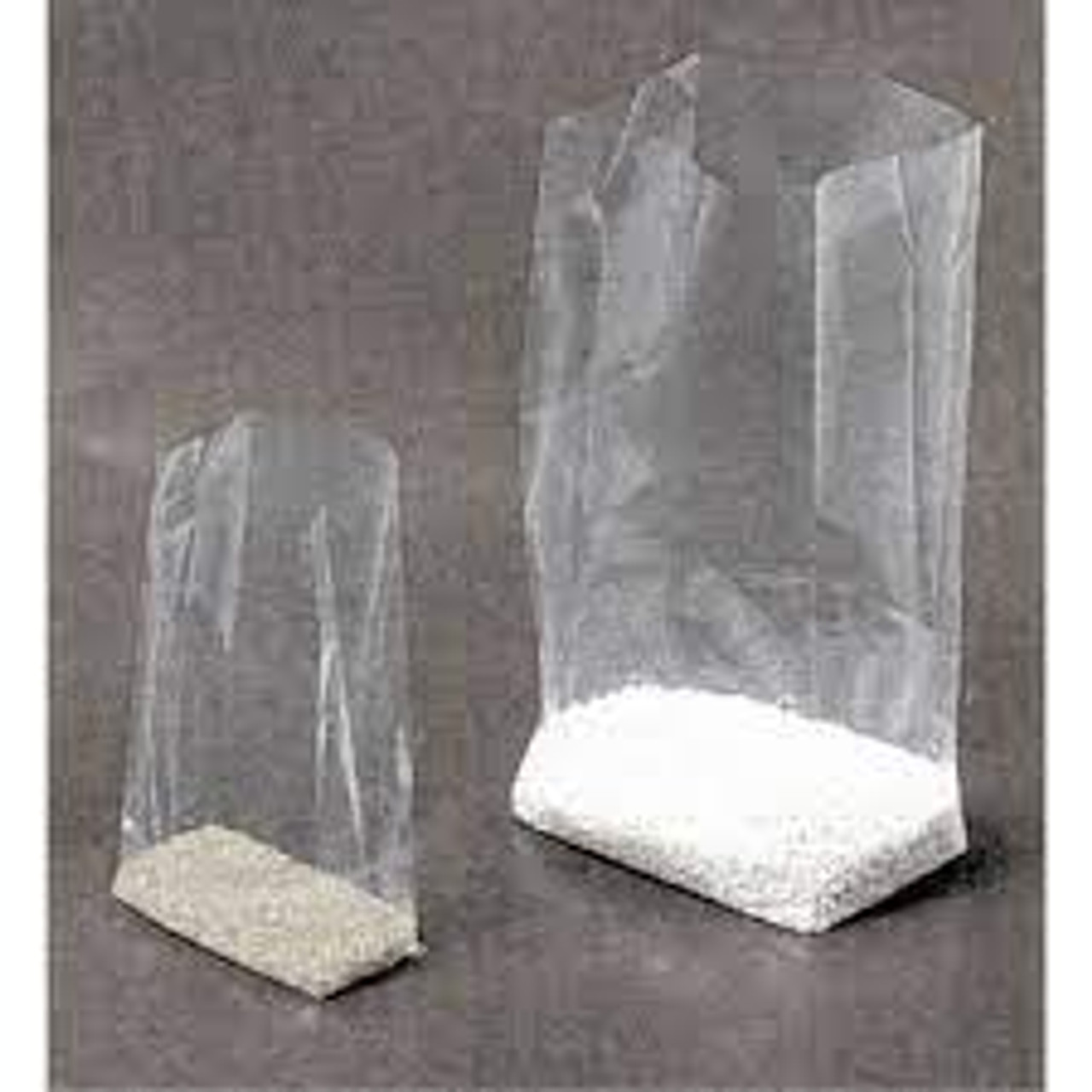 Sac poly ouvert 11" x 5" 1 mil