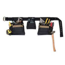 Ceinture outils luxe, Polyester Noir