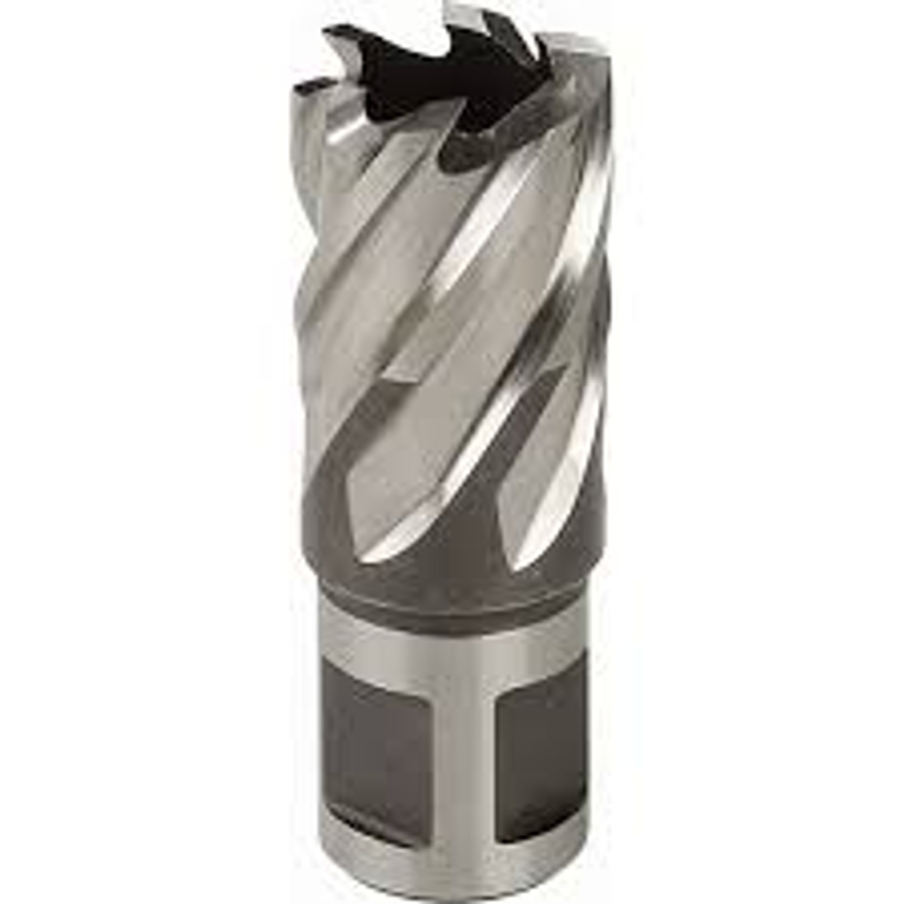 Fraise annulaire 5/8" Acier rapide 1" Profondeur de coupe Tige 3/4"