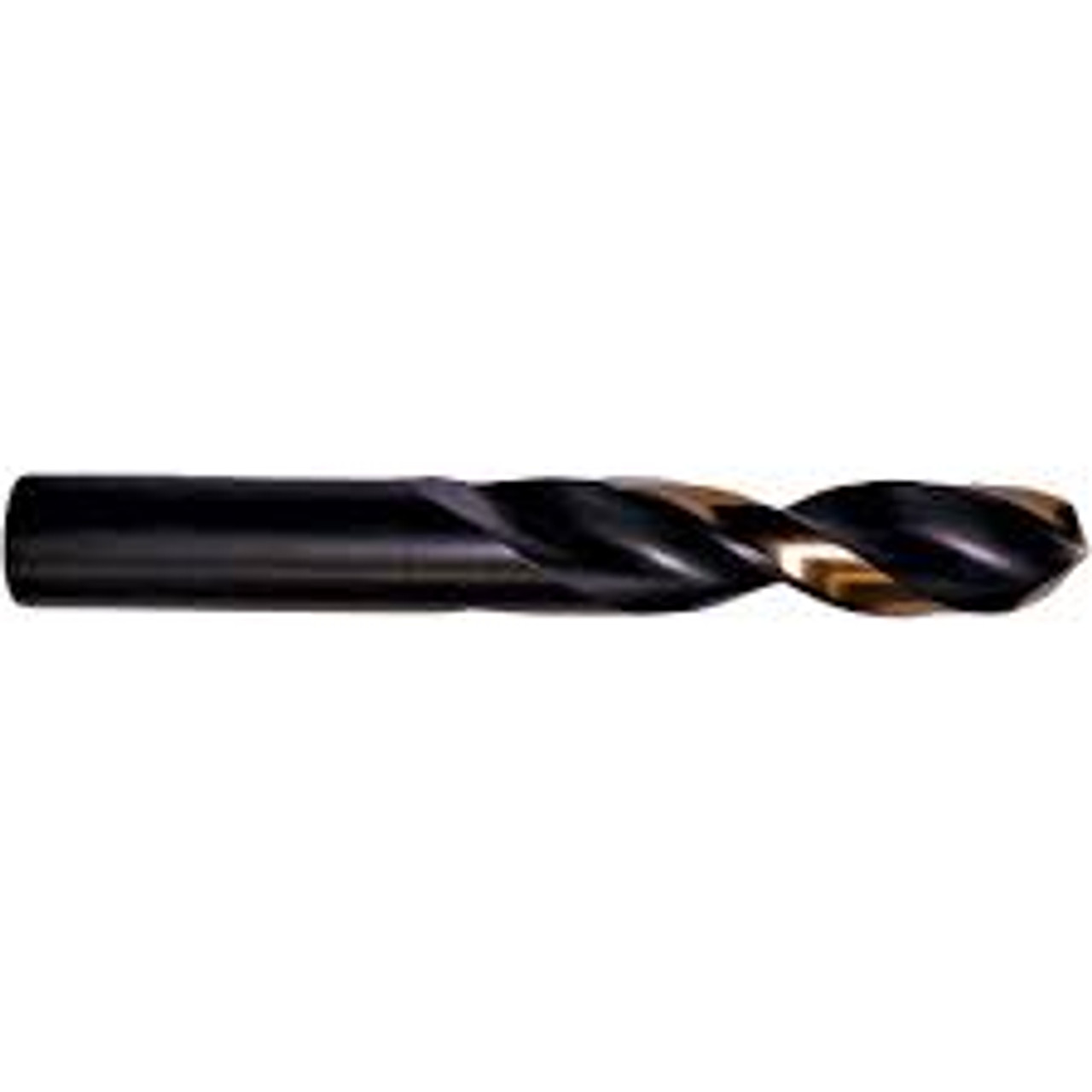 Foret extra court lourd, 1/4", Acier rapide, Cannelure 1-3/8", Pointe 135°