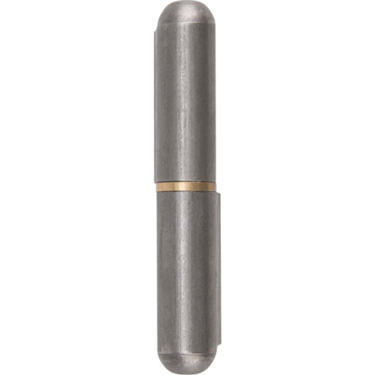 Charnière soudée 0,512" x 3,15" en acier doux avec goupille fixe en acier