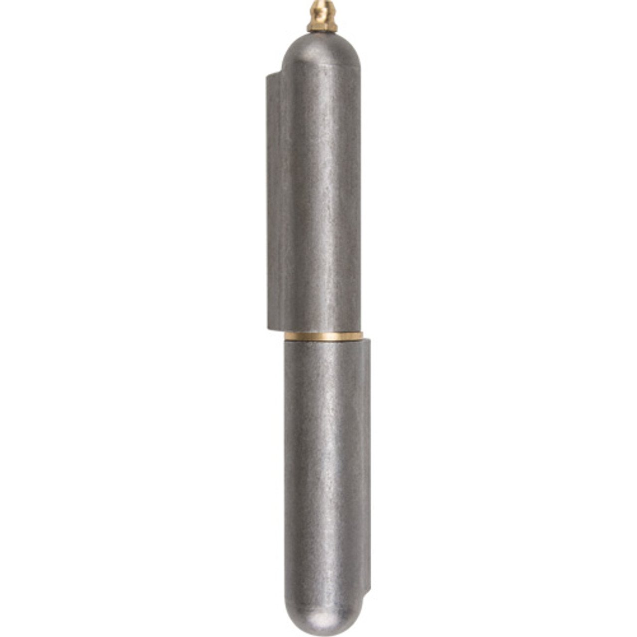 Charnière soudée 0,787" x 5,906" en acier doux avec goupille fixe en acier