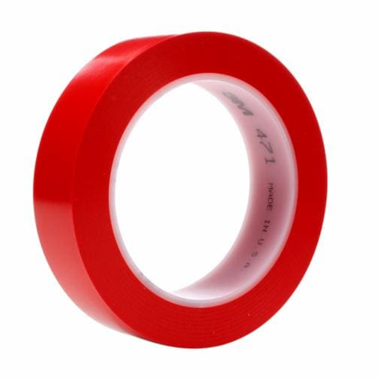 Ruban vinyle 471, 25,4 mm x 32,9 m, 5,3 mils, Rouge