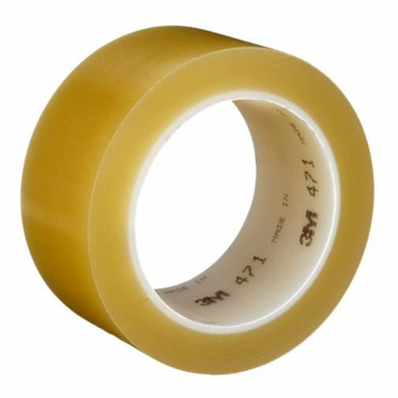 Ruban vinyle 471, 50,8 mm x 32,9 m, 5,2 mils, Transparent