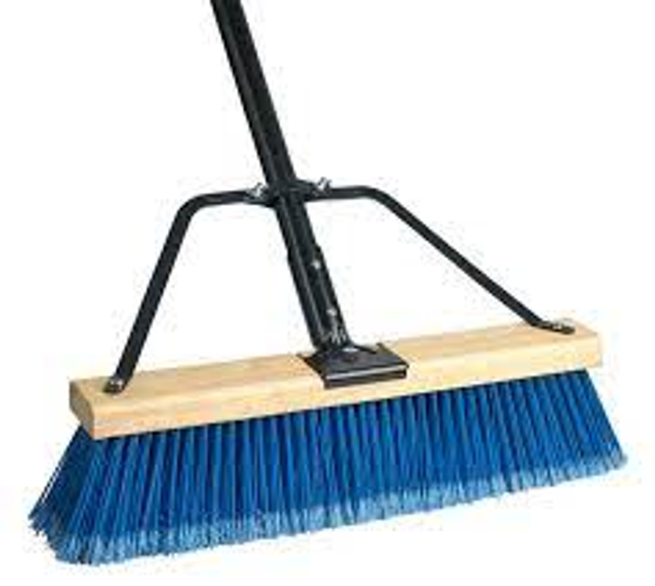 Balai-brosse manche renforcé Ryno 18 pouces Fin Soies PVC
