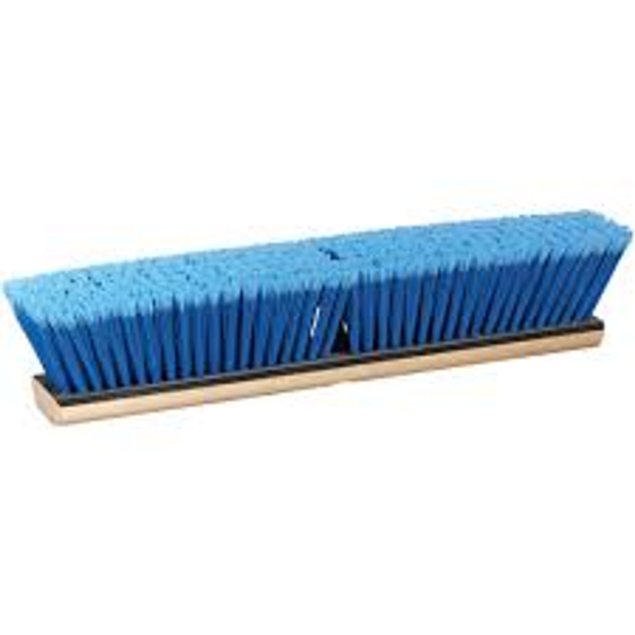 Balai-brosse à soies fleurées 18" Fin PVC