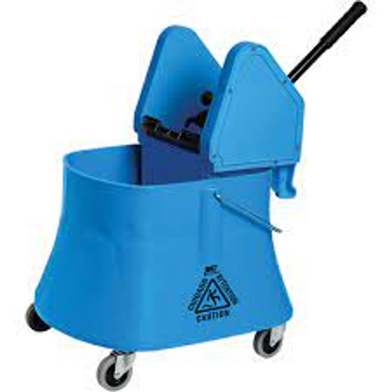 Ensemble seau vadrouille essoreuse ChampMC Pression bas 10 gal US 40 pintes Bleu
