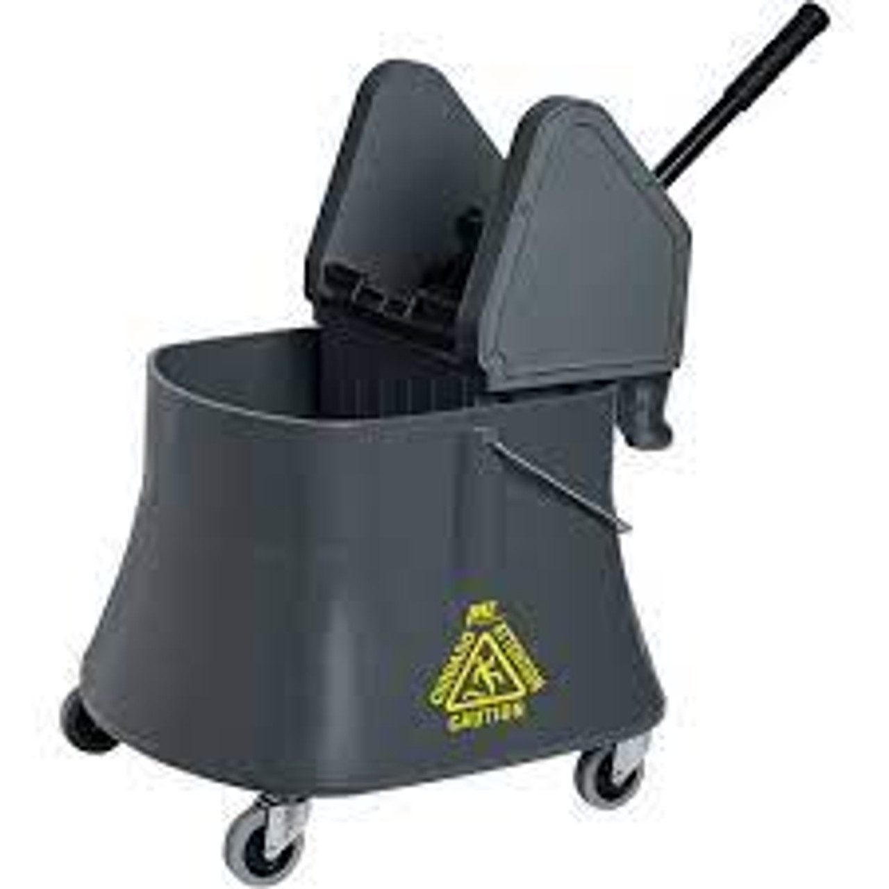 Ensemble seau vadrouille essoreuse ChampMC Pression bas 10 gal US 40 pintes Gris