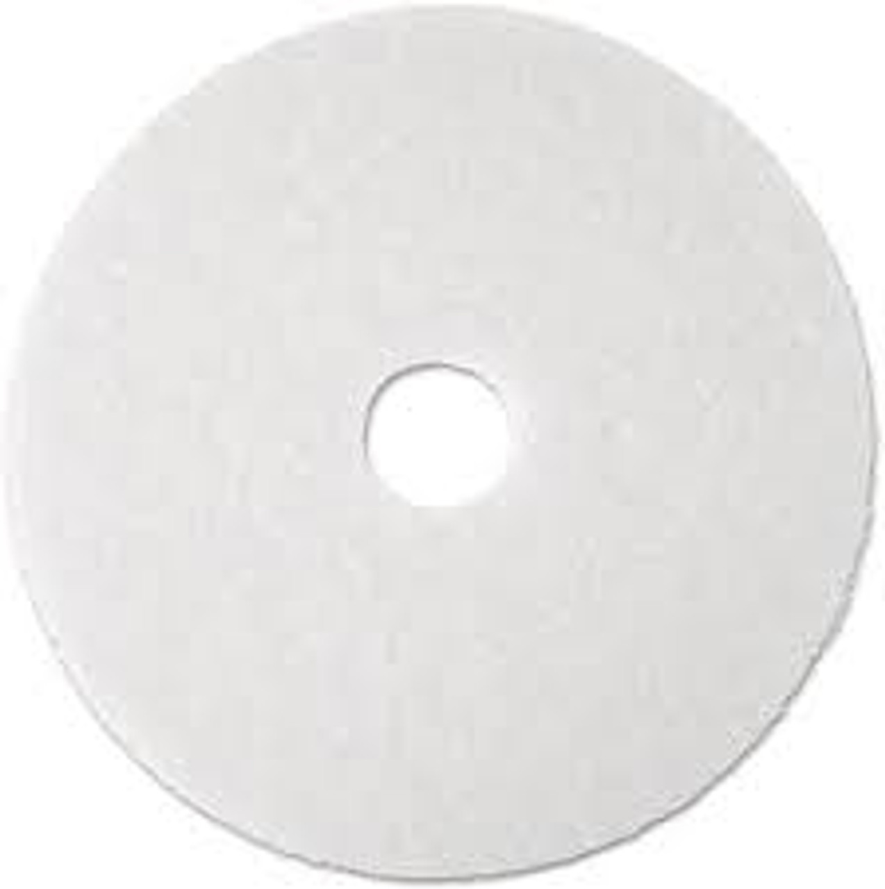 Tampon polissage planchers 20" Blanc