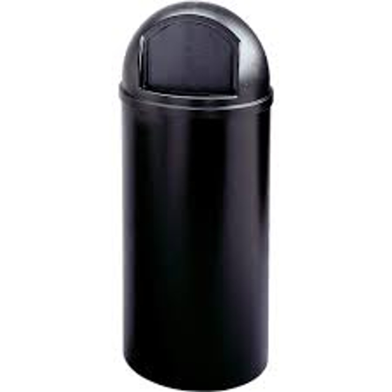 Poubelle ronde MarshalMD en fibre de verre, 15 gal. US
