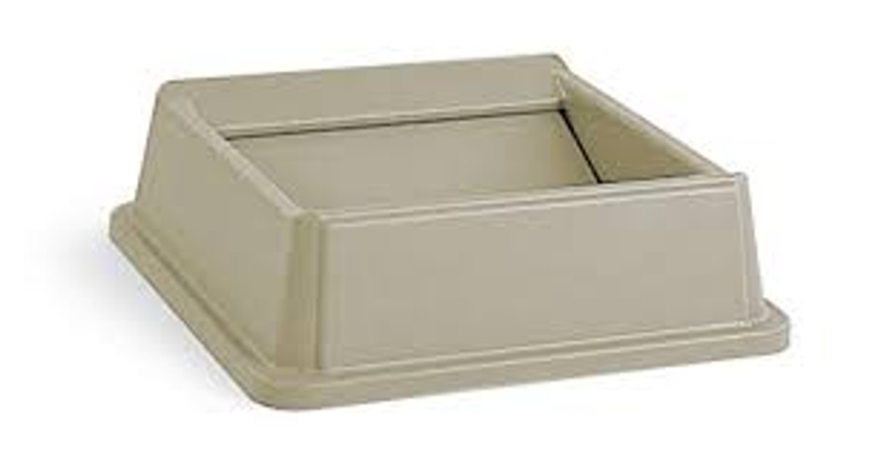 Contenants IntouchableMD, Battant de couvercle, Matériau en plastique/polyéthylène, Adapté aux contenants de dimensions 19-3/4"x 19-3/4"