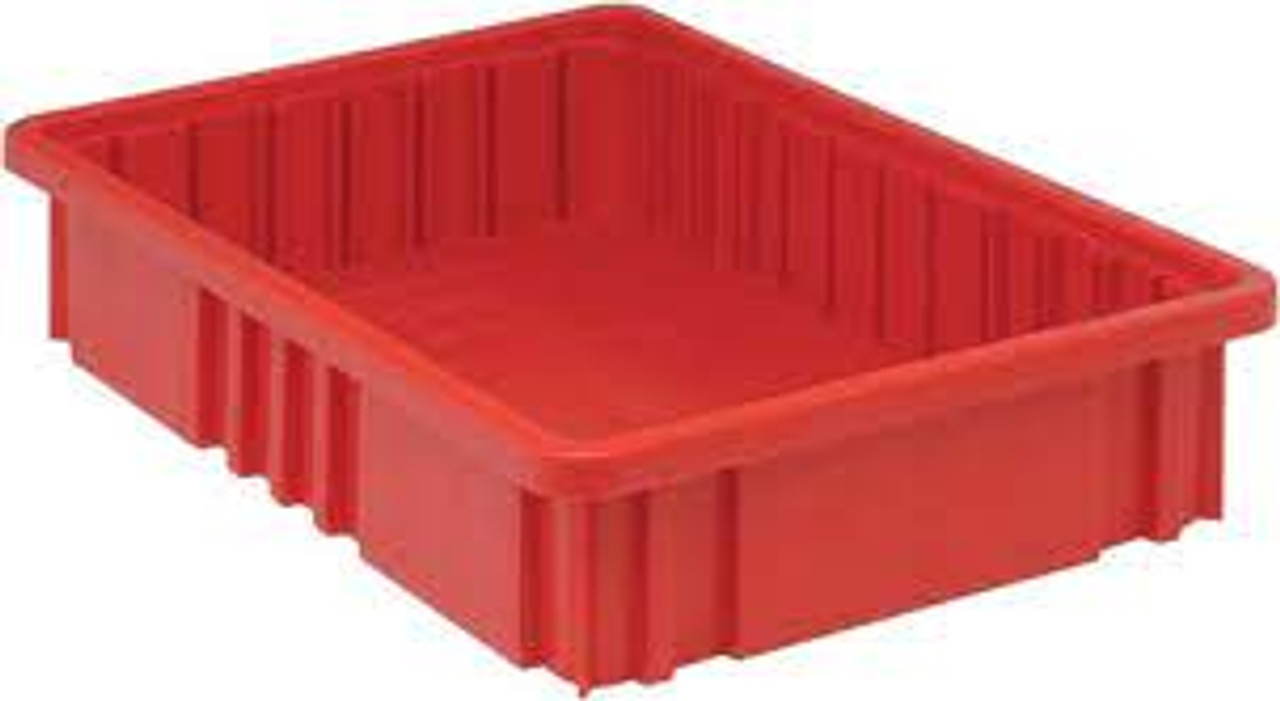 Divider BoxMD Plastique 16,5" x 10,9" x 3,5" Rouge