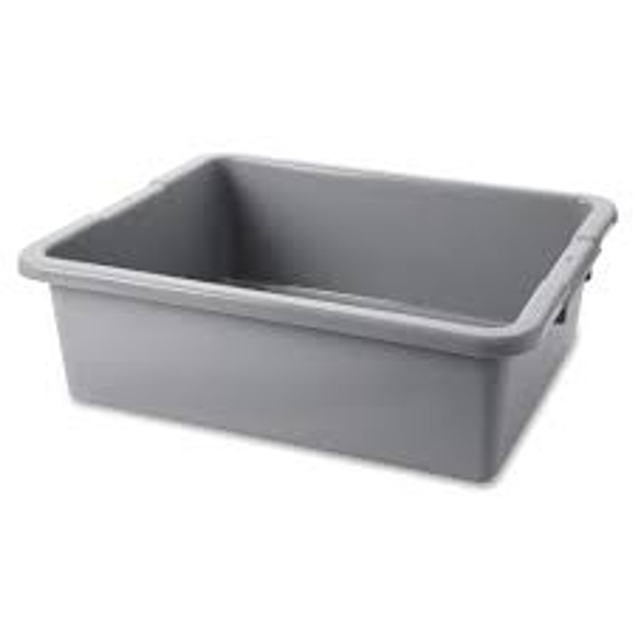 Contenant utilitaire 7" x 21,5" x 17" en polyéthylène gris