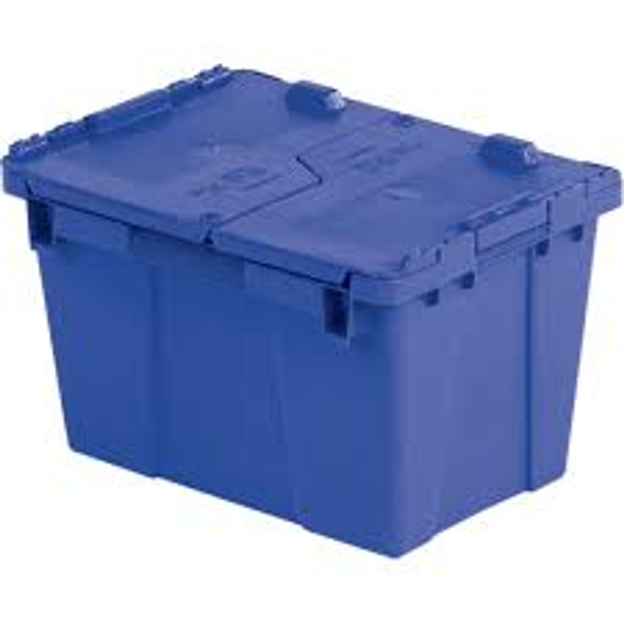 Contenants distribution plastique polyéthylène FlipakMD, 15,2" x 10,9" x 9,7", Bleu
