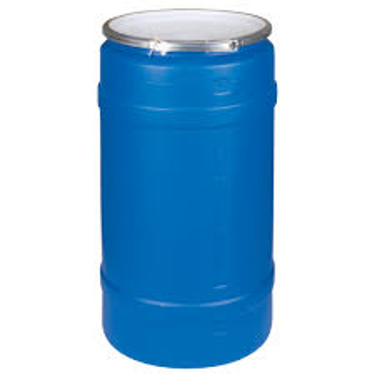 Barils polyéthylène 30 gal US 25 gal imp Dessus ouvert Bleu