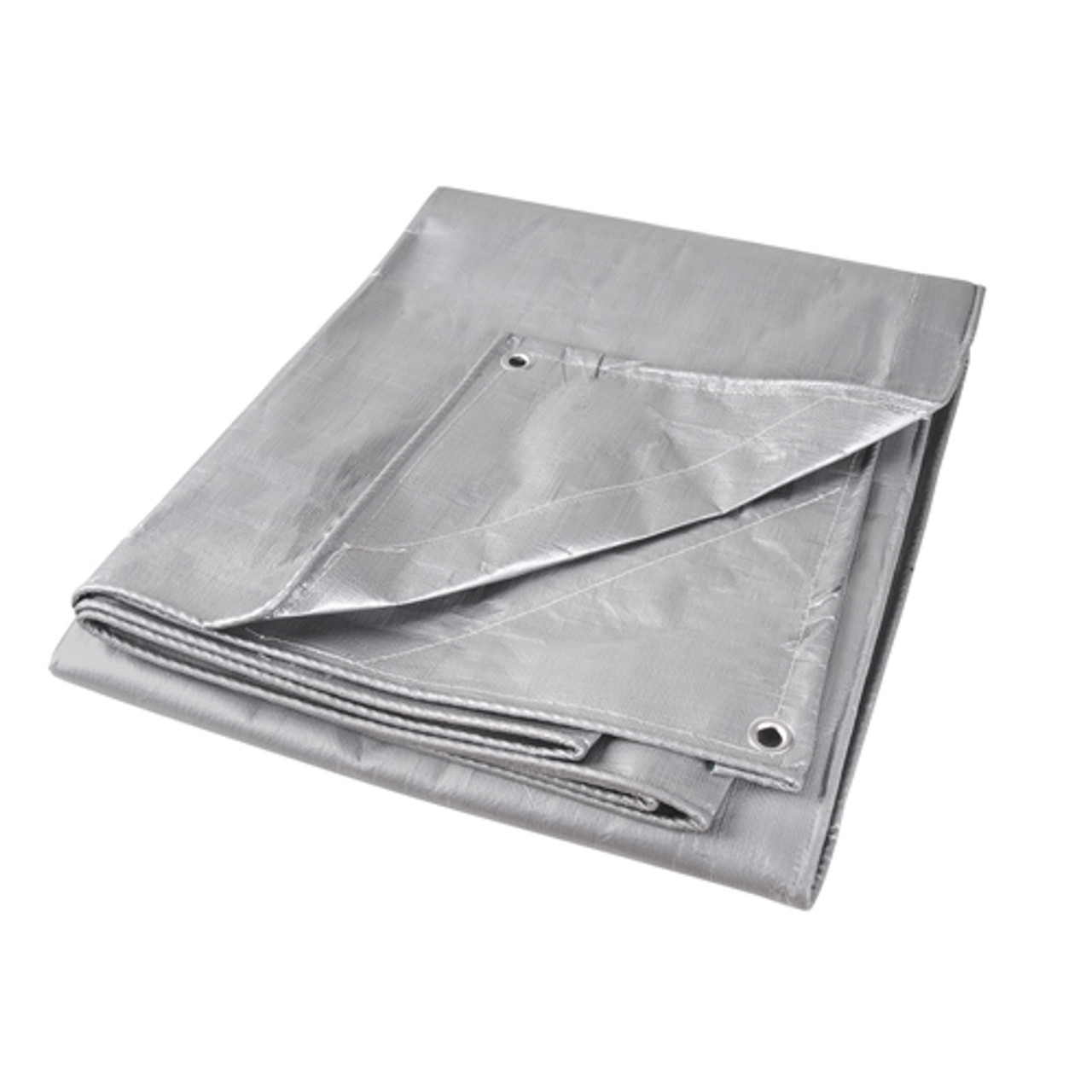 Bâche Super Robuste Argent 30' x 20' x 12 Mils