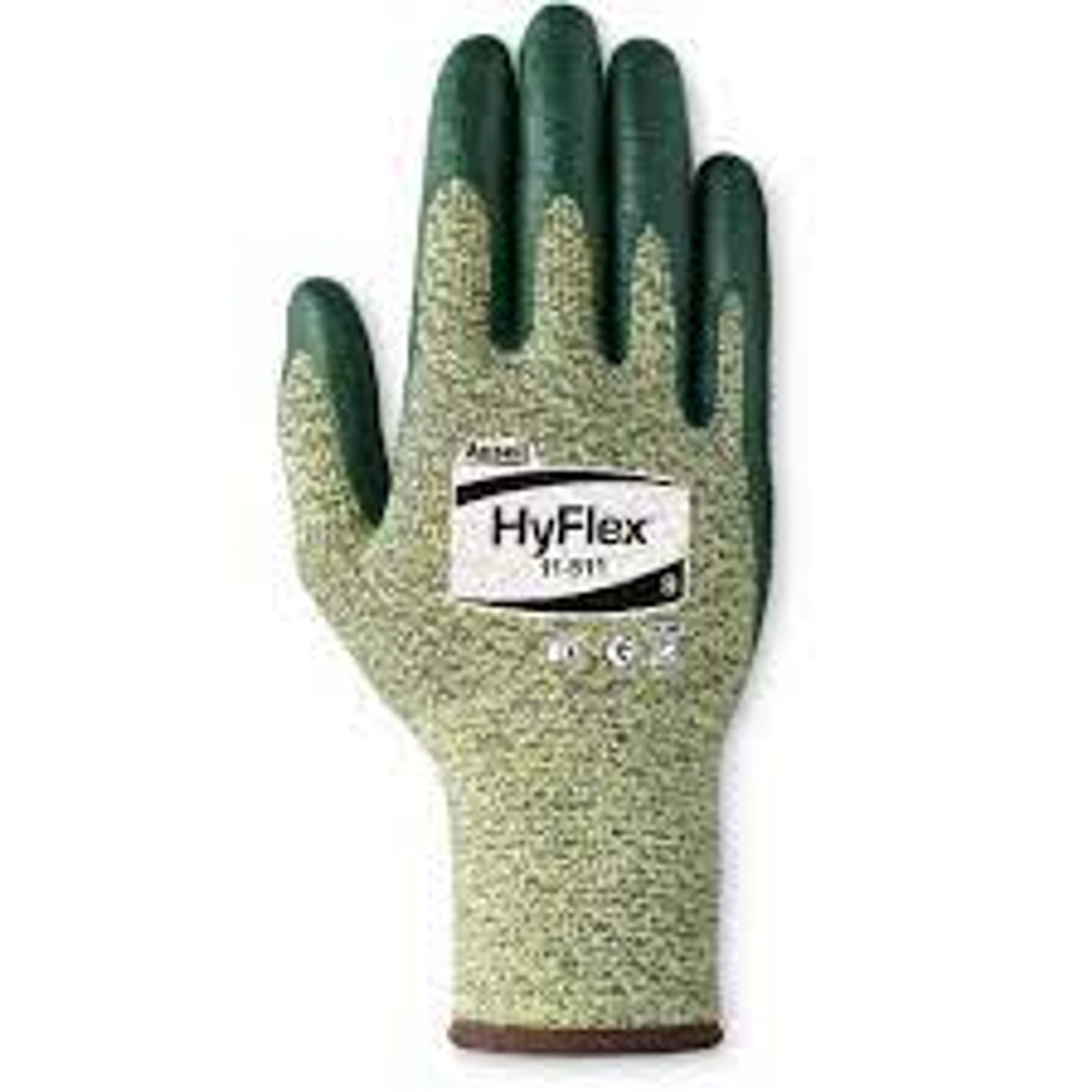 Gants coupures HyFlexMD 11-511, Taille Grand/9, Calibre 13, Revêtement Nitrile Mousse, Enveloppe KevlarMD, ANSI/ISEA 105 niveau 4