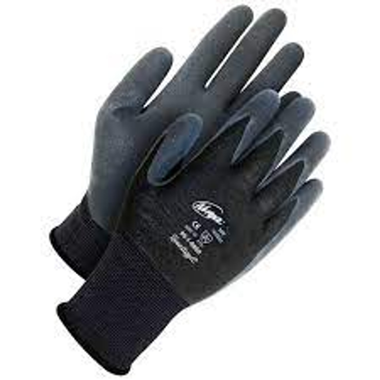 Gants enduits synthétiques, Taille 8, Calibre 13, Revêtement HPTMC, Enveloppe Nylon, Niveau 1 ANSI/ISEA 105