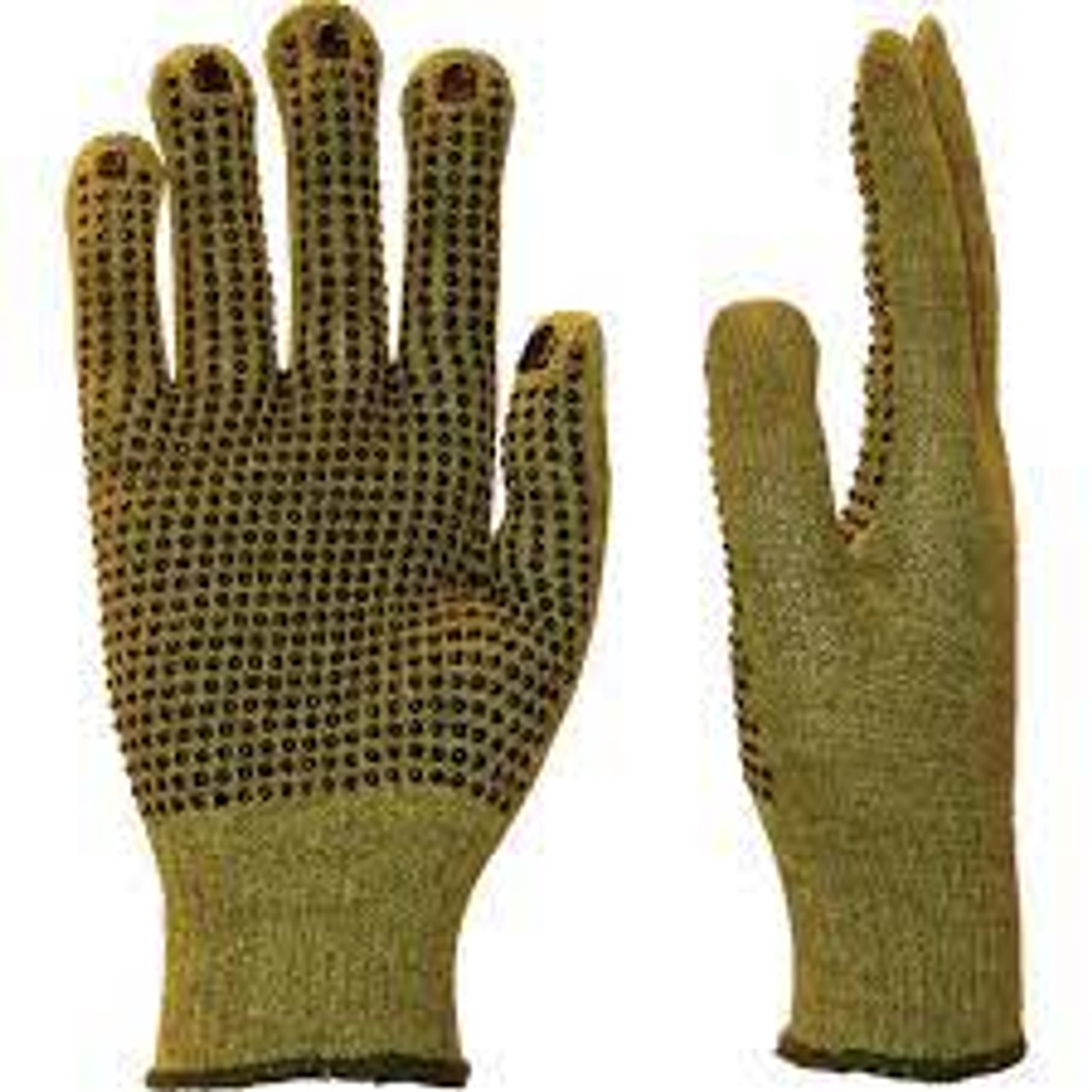 Gants Confortpicot résistants coupures, Taille 10, Calibre 10, Revêtement PVC, Enveloppe Aramide, EN 388 niveau 3
