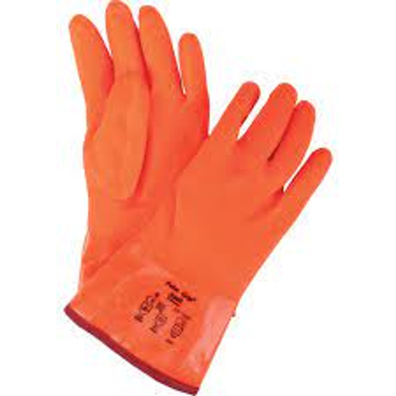 Gants Polar GripMD 23-700, Taille T-Grand/10, 11" lo, PVC, Doublure Molleton Mousse, Gant Hiver