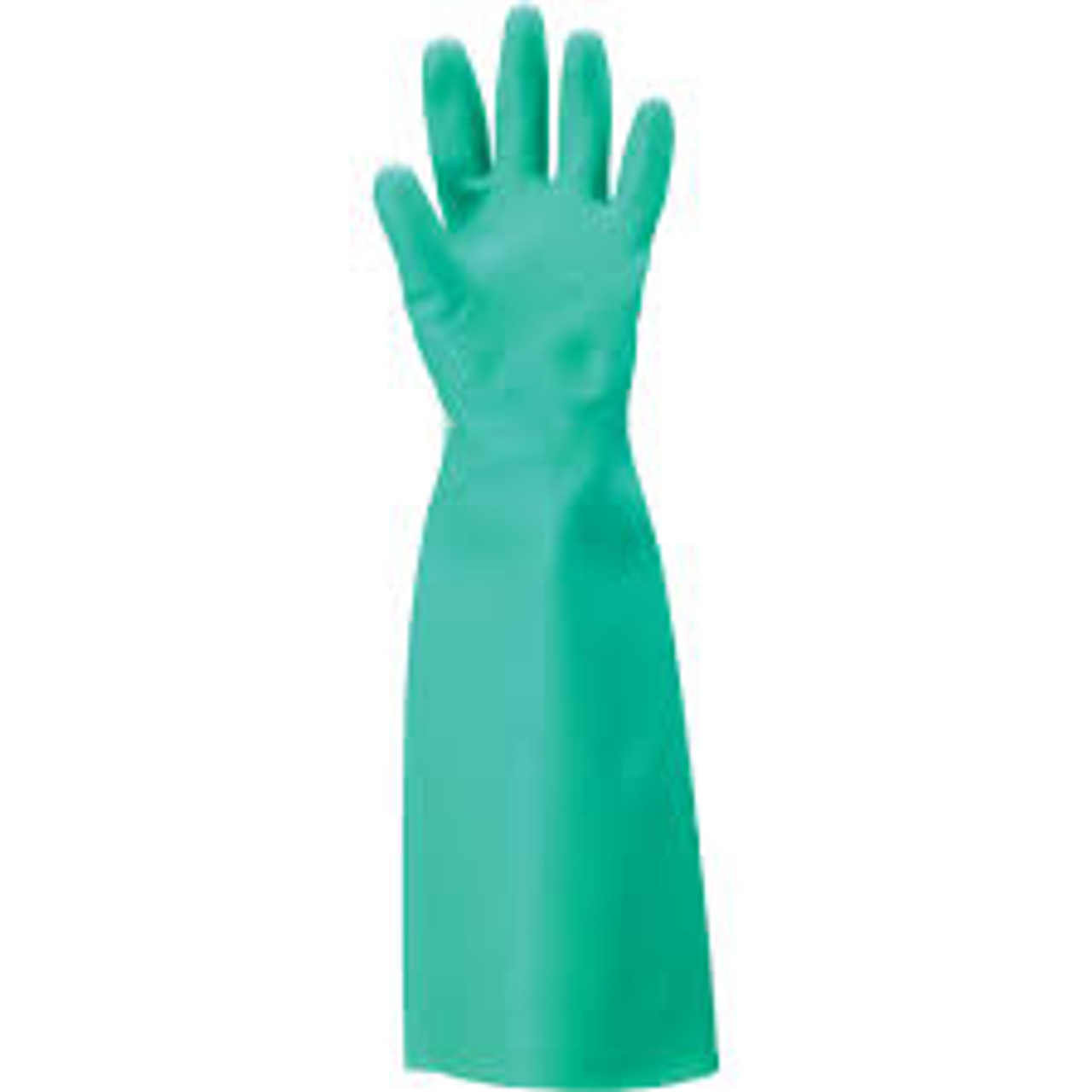 Gants SolvexMD 37-185, Moyen, 18", Nitrile, 22 mils