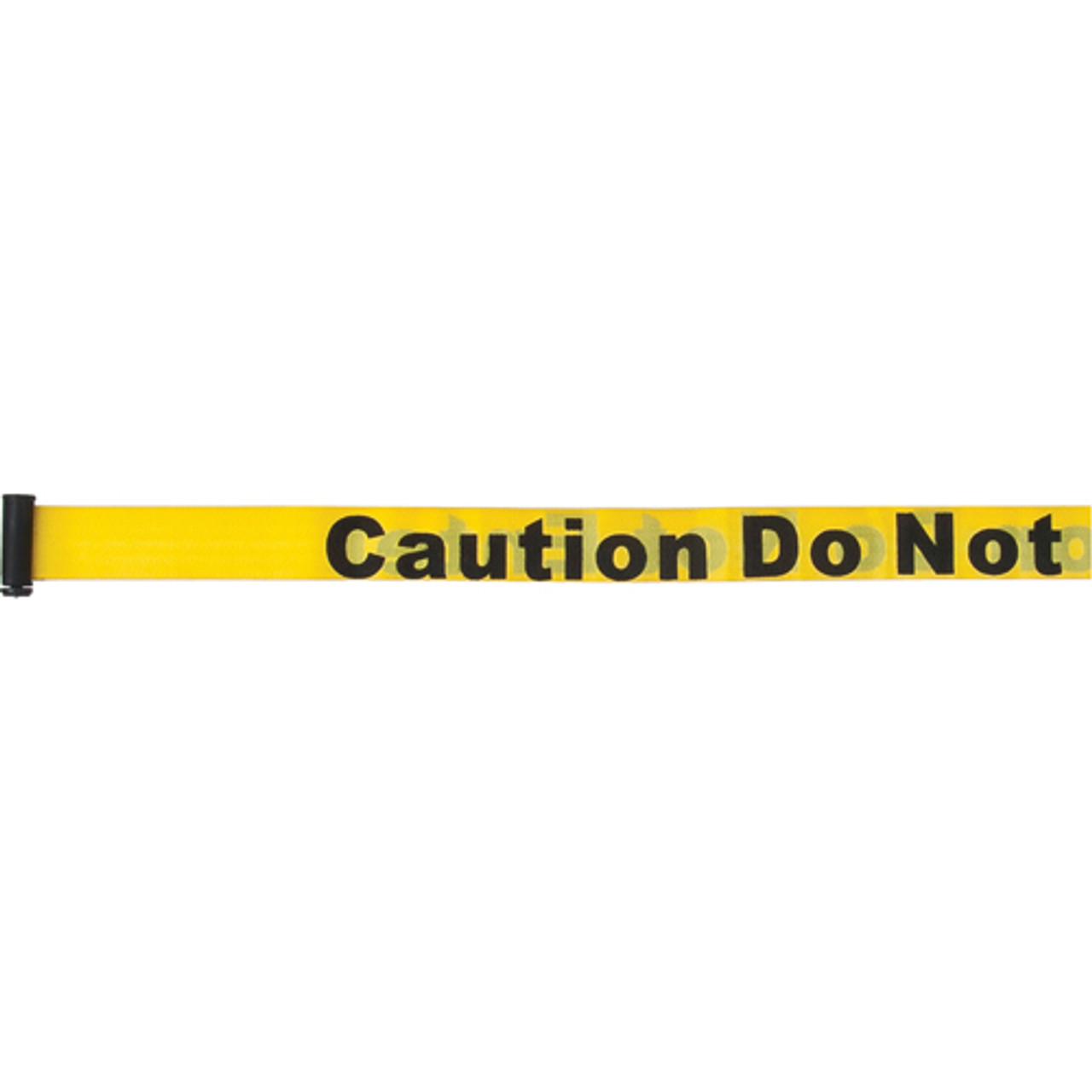 Barrières contrôle foules - cassettes ruban, Do Not Enter, 7', Jaune