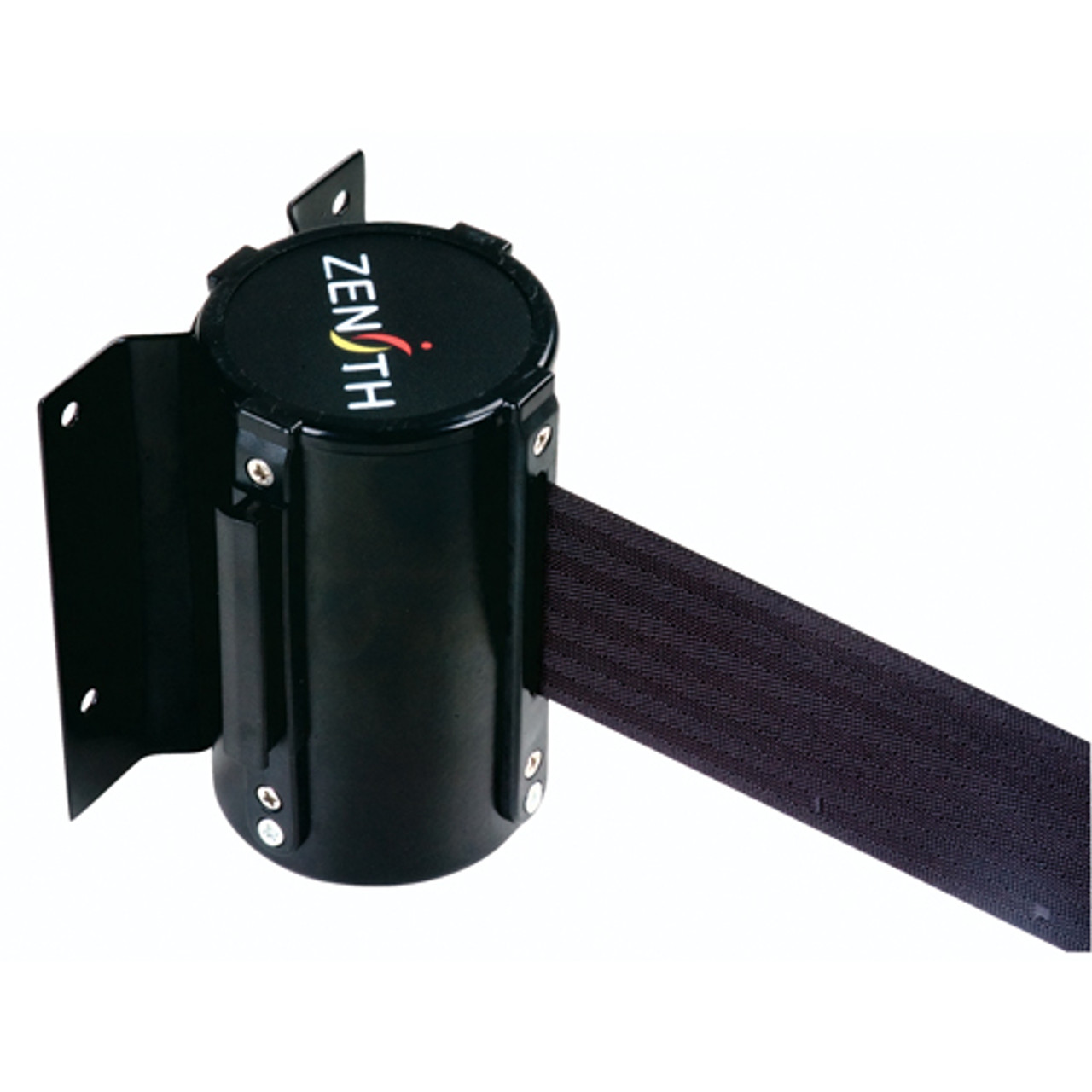 Barrières fixation murale acier vis 12' ruban noir