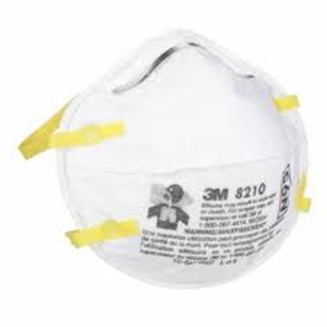 Respirateurs particules 8210 N95 Certifié NIOSH