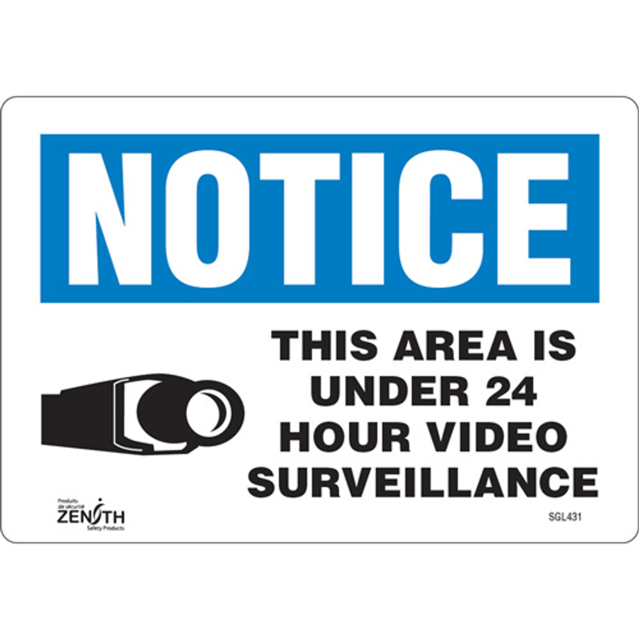 24 Hour Surveillance - 7" x 10" - Vinyle - Anglais avec pictogramme