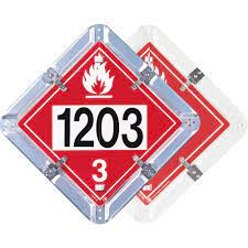 Plaque essence 2 légendes interchangeables Aluminium