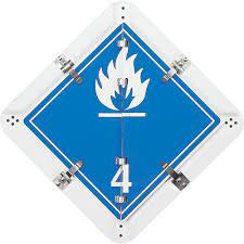 Plaques interchangeables en aluminium avec 14 légendes