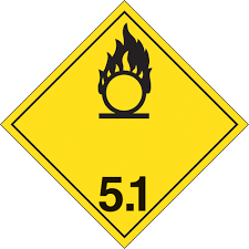 Plaque étiquette oxidant Vinyle TMD