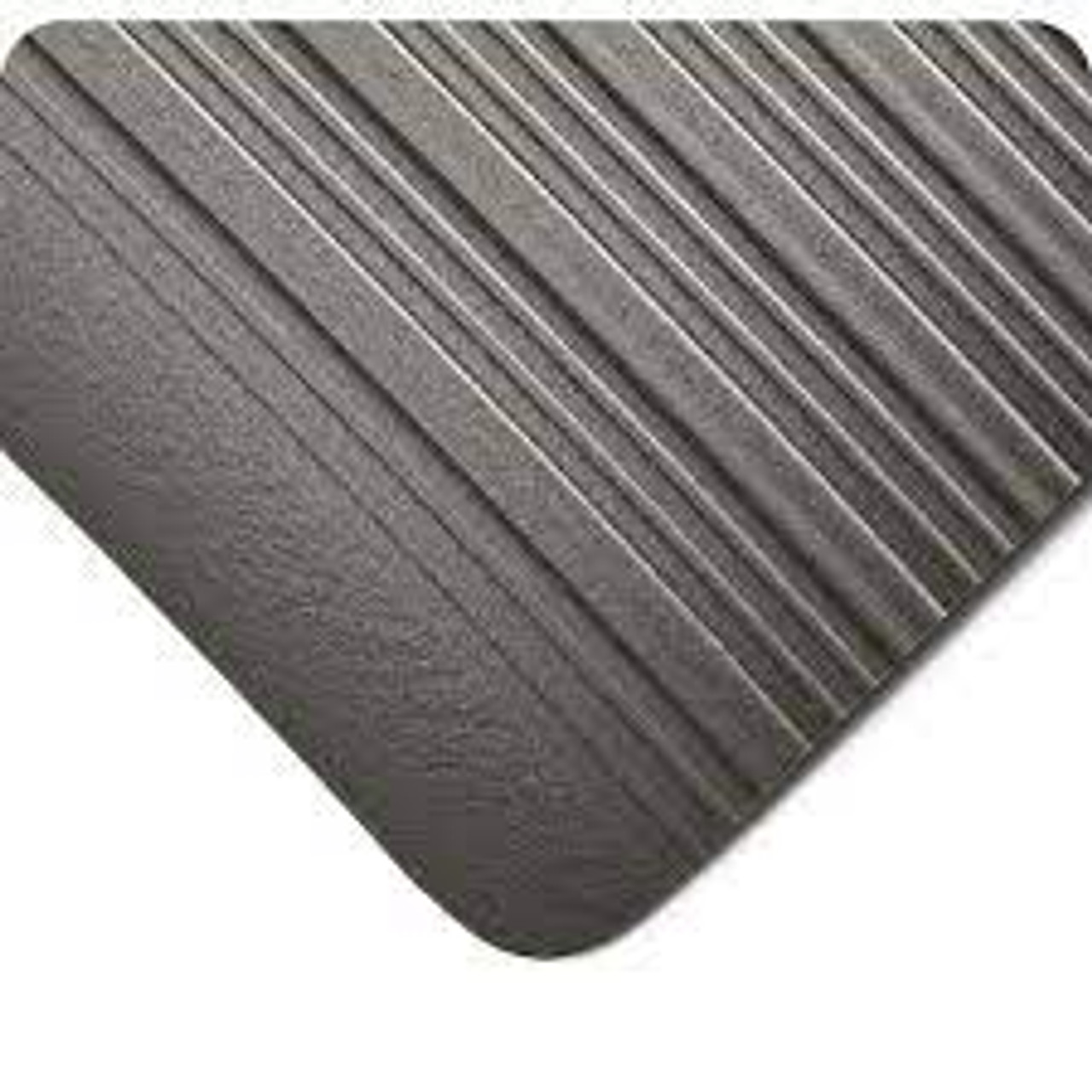 Tapis Tuf Sponge 451 Rainuré 3' x 60' x 3/8" Gris PVC