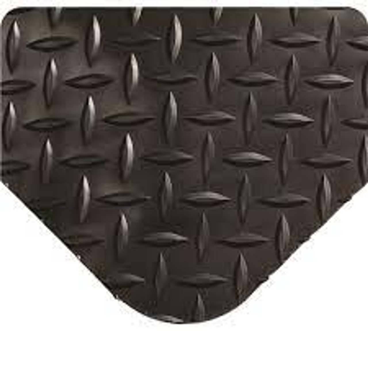 Tapis Select 495 Losange 2x3x9/16 Noir PVC