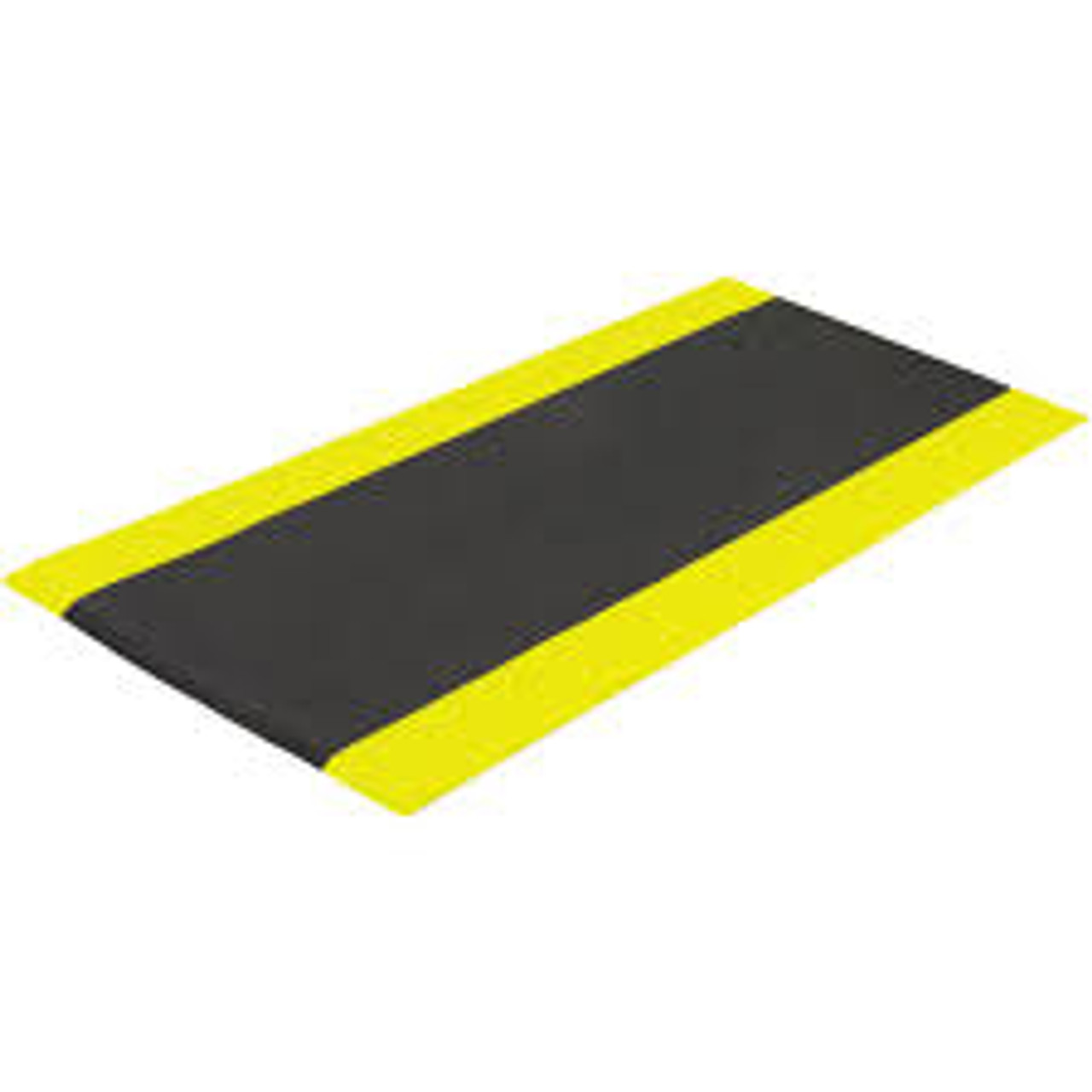 Tapis antifatigue AirsoftMC Rugueux 3' x 5' x 3/8" Noir/Jaune Éponge PVC