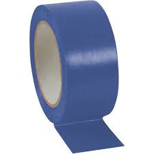 Rubans marquage allées 3" x 108' Vinyle Bleu