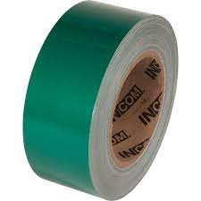 Ruban marquage plancher Tuff Mark, 2" x 100', Polyester, Vert