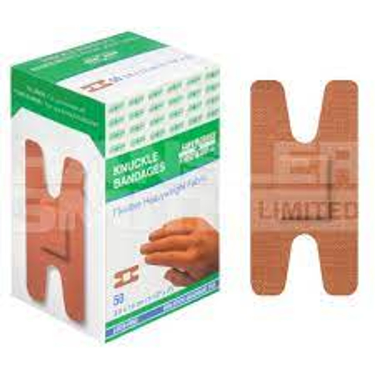 Bandage Rectangulaire Carrée 1-1/2 Tissu Non stérile