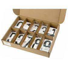 Autocollants numériques, 0 à 9, hauteur de 3-1/2 pouces, noir sur blanc