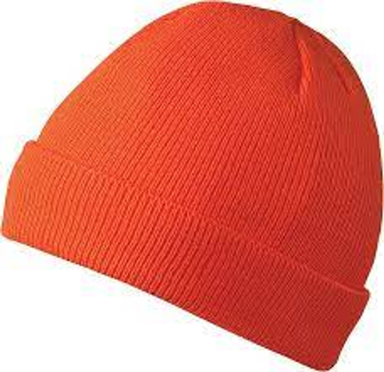 Tuque doublée Acrylique Taille unique Orange haute visibilité