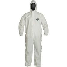 Combinaisons 50 ProShieldMD, 3T-Grand, Blanc Microporeux