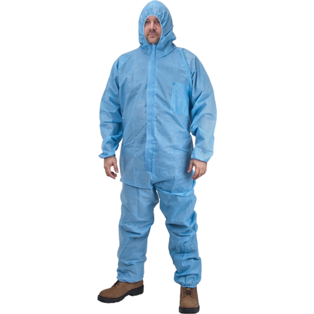 Combinaison capuchon 2T-Grand Bleu Polypropylène