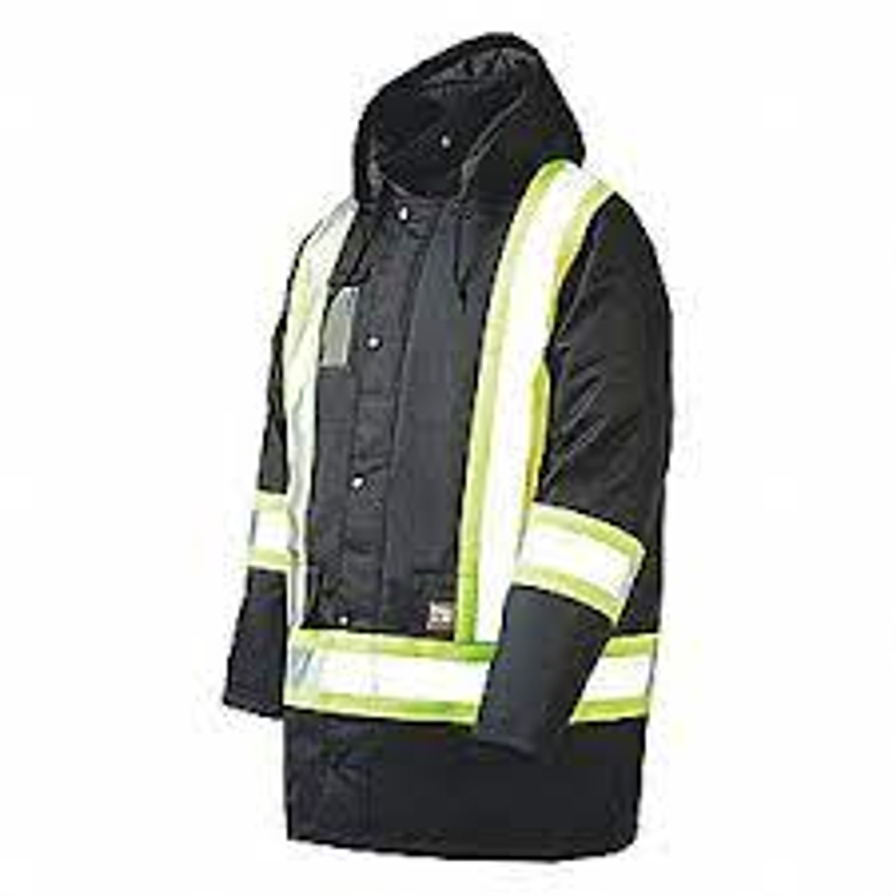 Parka sécurité doublé Noir Moyen CSA Z96 classe 1 niveau 2